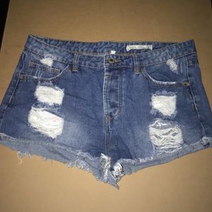 Blue Jean shorts L